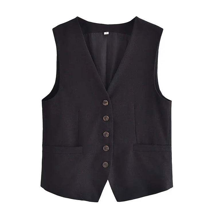 KEYANKETIAN Summer New Linen Texture V- - Lena & Miles Exquisite Boutique LLC.