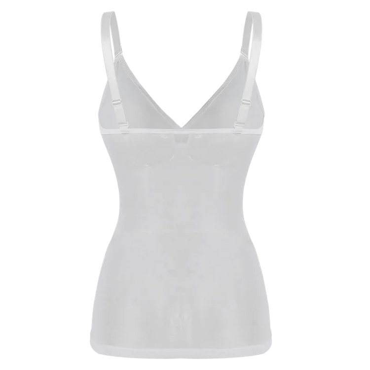MISSMOLY Women Built in bra Shapewear Camisole Tummy Control Body Shaper Slimming Underwear Compression Corset Bustier Tank Tops - Lena & Miles Exquisite Boutique LLC.