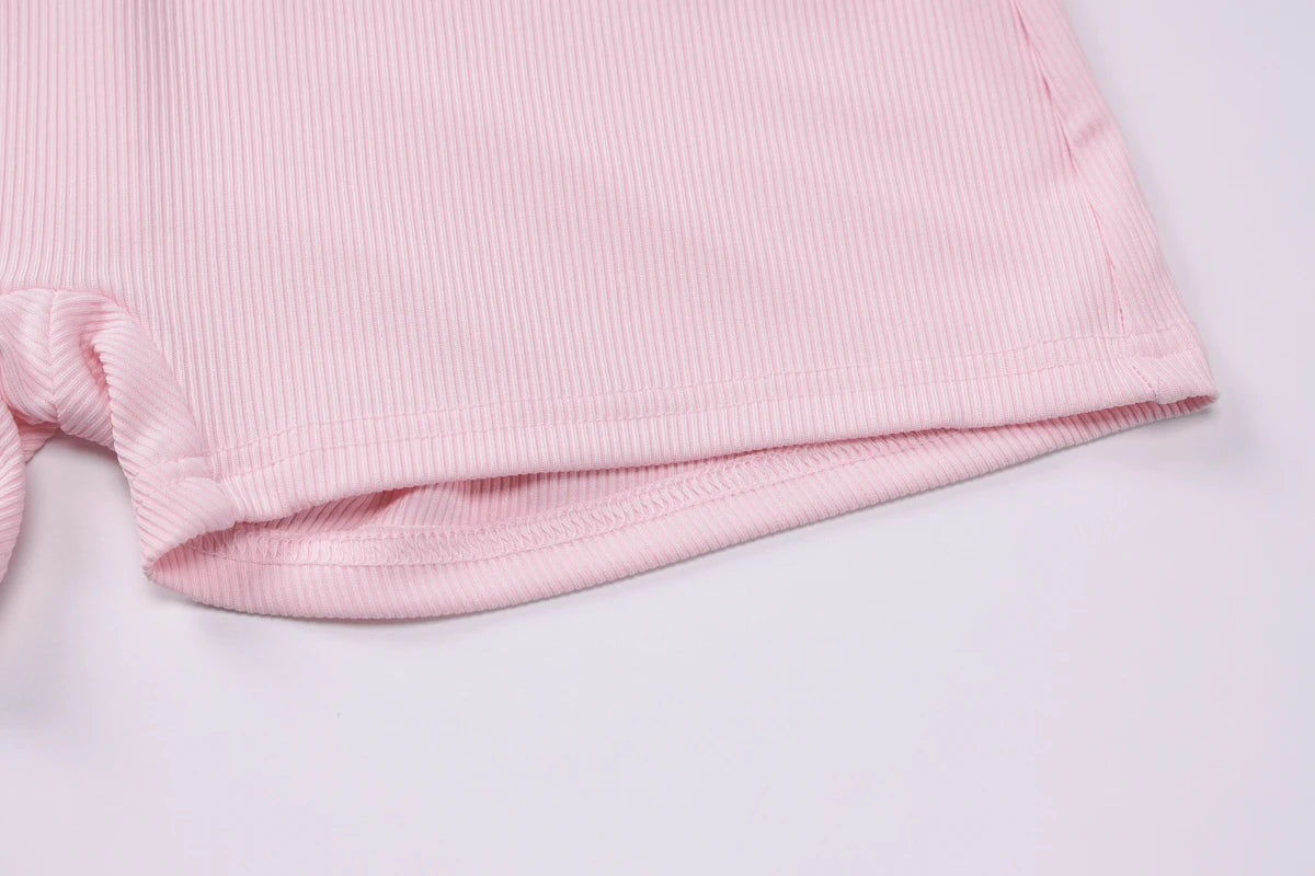 Dulzura Skinny Long Sleeve Playsuits Solid Bodycon Jumpsuits Rompers Evening Party Club Holiday Workout Sport Women Clothes Y2K - Lena & Miles Exquisite Boutique LLC.