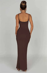 Mozision Spaghetti Strap Backless Bodycon - Lena & Miles Exquisite Boutique LLC.