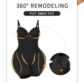 AfruliA Bodysuit Shapewear Padded Hip Enhancer Bra Cushion Butt Lifter Sexy Back Body Shaper Jumpsuits Fajas Colombianas Girdles - Lena & Miles Exquisite Boutique LLC.