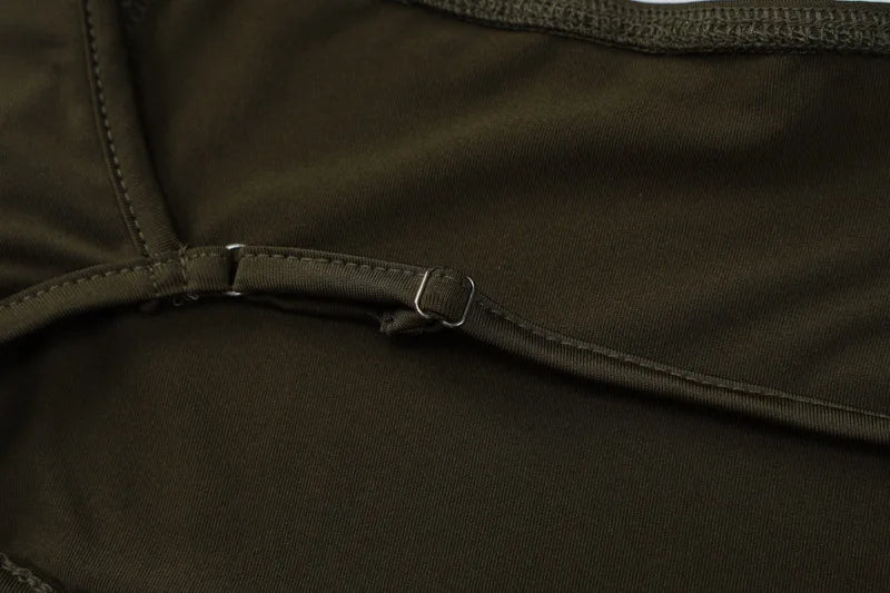 Dulzura Mesh Long Sleeve Off Shoulder Midi - Lena & Miles Exquisite Boutique LLC.