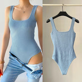 Jumper body suit Women casual Sexy Slim beach Jumpsuit Romper girl Bodysuit solid brand suit clothes clothing catsuit top para - Lena & Miles Exquisite Boutique LLC.