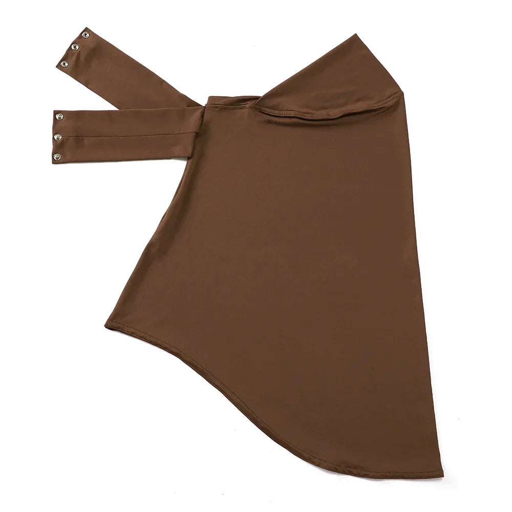 New Instant Jersey Hijab Undercap Hijabs for Woman Muslim Women Hijab Cap Full Cover Snap Fastener Head Wraps Scarf Islam Turban - Lena & Miles Exquisite Boutique LLC.