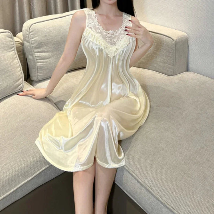 Women Loose Casual Purple Lace Long Dress - Lena & Miles Exquisite Boutique LLC.