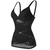 MISSMOLY Women Built in bra Shapewear Camisole Tummy Control Body Shaper Slimming Underwear Compression Corset Bustier Tank Tops - Lena & Miles Exquisite Boutique LLC.