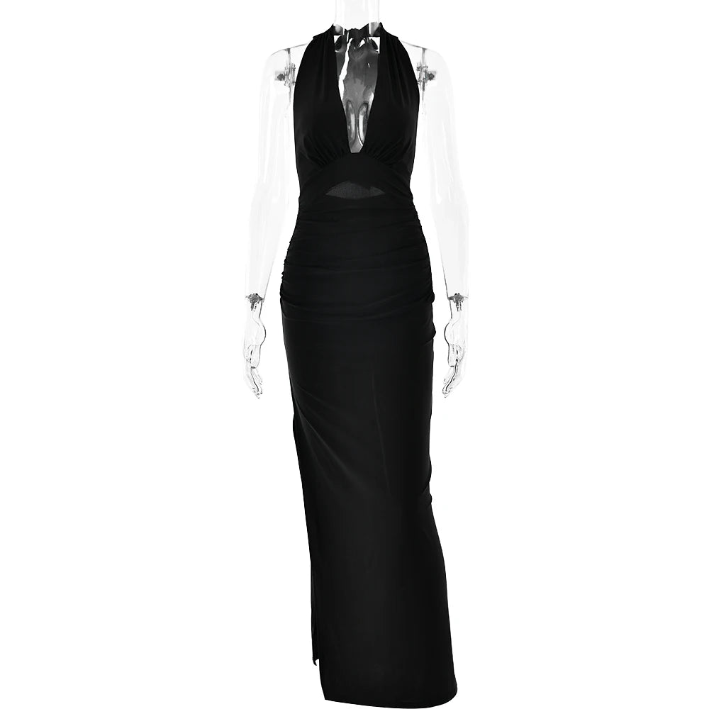 Articat Elegant Spaghetti Strap Satin Bodycon - Lena & Miles Exquisite Boutique LLC.