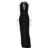 Articat Elegant Spaghetti Strap Satin Bodycon - Lena & Miles Exquisite Boutique LLC.