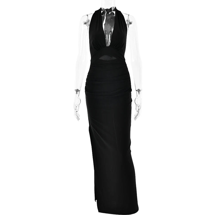 Articat Elegant Spaghetti Strap Satin Bodycon - Lena & Miles Exquisite Boutique LLC.