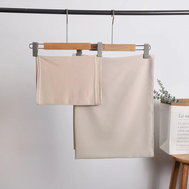 2 Piece Set Chiffon Hijab Matching Undercap - Lena & Miles Exquisite Boutique LLC.