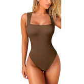 GUUDIA Sexy Summer High Waist for Women Cupless Comfortable Square Collar  Shapewear Ultra Elastic Slim Thong Shapewear Jumpsuit - Lena & Miles Exquisite Boutique LLC.