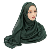 Muslim Modal Hijab Rayon Cotton Shawls - Lena & Miles Exquisite Boutique LLC.