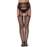 Lingerie Sexy Open Bare Crotch Netting - Lena & Miles Exquisite Boutique LLC.