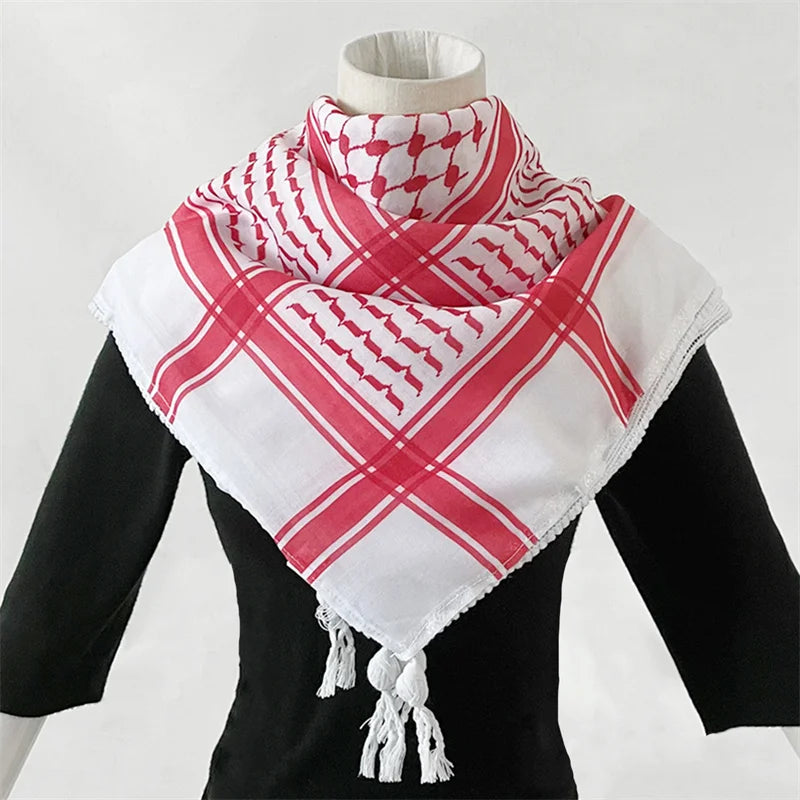 Fashion Printed Cotton Headscarf Middle East Dubai Türkiye Headband Muslim Women Hijab Islam Scarf Female Long Turban - Lena & Miles Exquisite Boutique LLC.