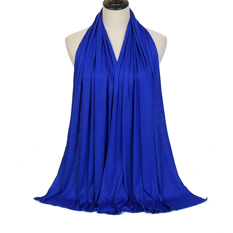 Premium Modal Cotton Jersey Hijab Scarf Long - Lena & Miles Exquisite Boutique LLC.