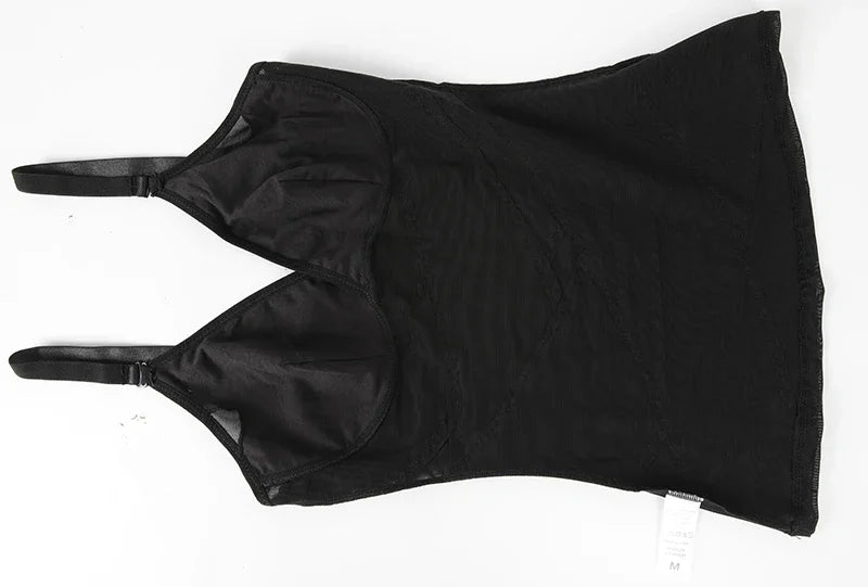 MISSMOLY Women Built in bra Shapewear Camisole Tummy Control Body Shaper Slimming Underwear Compression Corset Bustier Tank Tops - Lena & Miles Exquisite Boutique LLC.