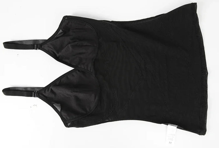 MISSMOLY Women Built in bra Shapewear Camisole Tummy Control Body Shaper Slimming Underwear Compression Corset Bustier Tank Tops - Lena & Miles Exquisite Boutique LLC.