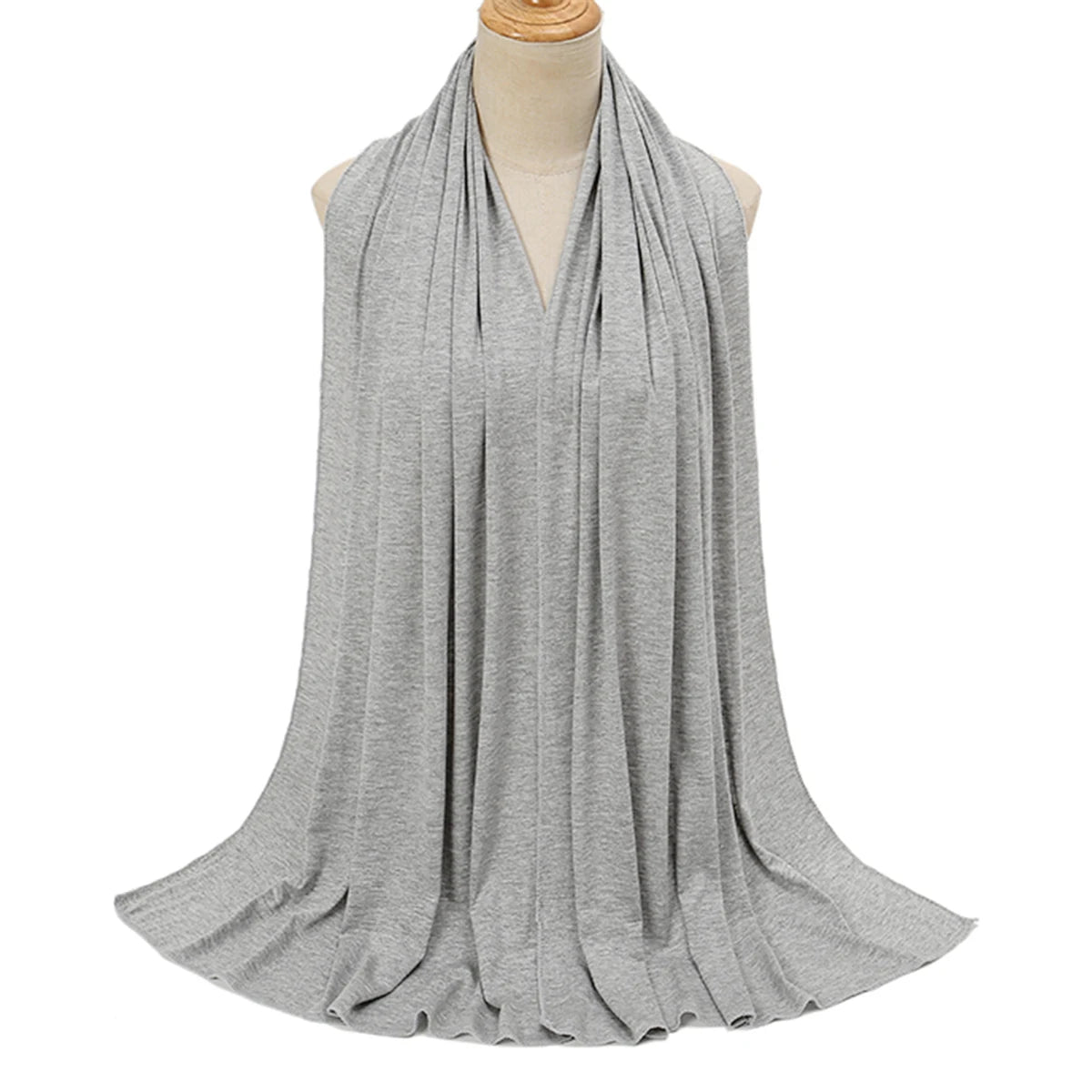 Premium Modal Cotton Jersey Hijab Scarf Long - Lena & Miles Exquisite Boutique LLC.