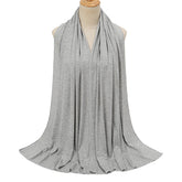 Premium Modal Cotton Jersey Hijab Scarf Long - Lena & Miles Exquisite Boutique LLC.