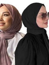 Ready To Wear Fastener Instant Hijab for Muslim - Lena & Miles Exquisite Boutique LLC.