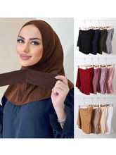 Classical Islam Women Ready To Wear Snap Fastener Hijabs For Woman Full Cover Head Wraps Scarf Turban Caps Turbante Mujer - Lena & Miles Exquisite Boutique LLC.