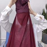 Muslim Women Bonnet + Chiffon Shawl Instant - Lena & Miles Exquisite Boutique LLC.