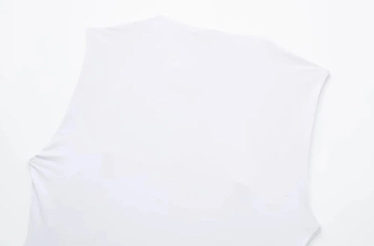 TRZA-Skinny Bodysuits for Women, Sexy Fashion, Square Neck, Sleeveless, Snap-Button, Female Playsuits, Mujer - Lena & Miles Exquisite Boutique LLC.