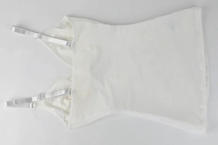 MISSMOLY Women Built in bra Shapewear Camisole Tummy Control Body Shaper Slimming Underwear Compression Corset Bustier Tank Tops - Lena & Miles Exquisite Boutique LLC.