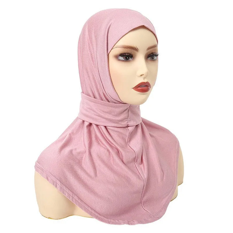 Classical Islam Women Ready To Wear Snap Fastener Hijabs For Woman Full Cover Head Wraps Scarf Turban Caps Turbante Mujer - Lena & Miles Exquisite Boutique LLC.