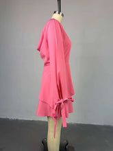 CM.YAYA Women Tie Up Bow Long Sleeve O- - Lena & Miles Exquisite Boutique LLC.