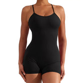 Sleeveless Sports Jumpsuit Woman Fitness Overalls Short Workout Rompers Women Gym Bodysuits Female Push Up Yoga One-Piece Suit - Lena & Miles Exquisite Boutique LLC.