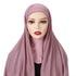 Full Cover Inner Muslim Chiffon Hijab Instant Scarf Islamic Cap Head Wear Caps Underscarf Bone Bonnet Headcover - Lena & Miles Exquisite Boutique LLC.