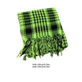 Classical Headwrap Shemagh Scarf for Sun Protections Arab Keffiyeh Headscarf Arabian Dubai Headcover Ethnic Hijab Shawl - Lena & Miles Exquisite Boutique LLC.