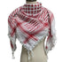 Fringed Arab Scarf Shemagh Head Wrap Arabian - Lena & Miles Exquisite Boutique LLC.