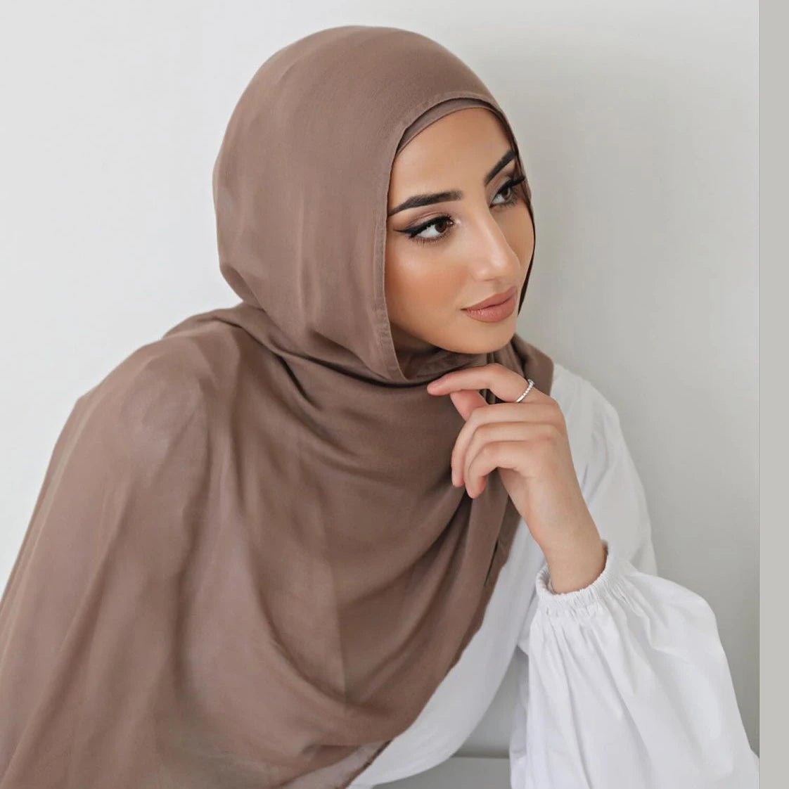 Muslim Modal Hijab Rayon Cotton Shawls - Lena & Miles Exquisite Boutique LLC.