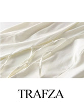 TRAFZA Women Fashion Lace Up Vest V Neck - Lena & Miles Exquisite Boutique LLC.