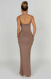 Mozision Spaghetti Strap Backless Bodycon - Lena & Miles Exquisite Boutique LLC.