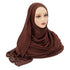 Muslim Modal Hijab Rayon Cotton Shawls - Lena & Miles Exquisite Boutique LLC.