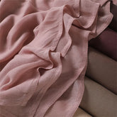 Ramadan Solid Color Big Size Cotton Rayon Hijab - Lena & Miles Exquisite Boutique LLC.