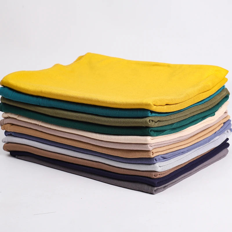 2023 New Modal Cotton Jersey Hijab Scarf Long - Lena & Miles Exquisite Boutique LLC.