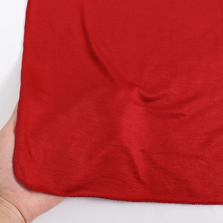 2023 New Modal Cotton Jersey Hijab Scarf Long Muslim Shawl Plain Soft Turban Tie Head Wraps For Women Africa Headband 170x60cm - Lena & Miles Exquisite Boutique LLC.