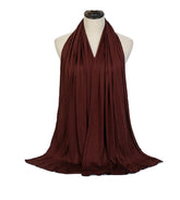Modal Cotton Jersey Hijab Scarf Long Muslim - Lena & Miles Exquisite Boutique LLC.