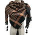 Fringed Arab Scarf Shemagh Head Wrap Arabian - Lena & Miles Exquisite Boutique LLC.