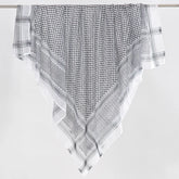 Luxury Design Muslim Men Plaid Print Kerchief Arab Shemagh Dubai Turban Neck Wrap Keffiyeh Arabic Middle East Headcover Shawl - Lena & Miles Exquisite Boutique LLC.