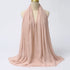 Ramadan Muslim Chiffon Hijabs For Woman Plain - Lena & Miles Exquisite Boutique LLC.