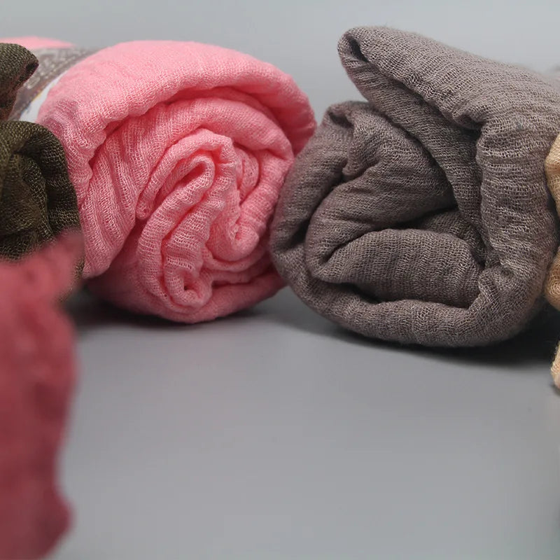 Muslim Hijab For Women Crinkle Hijab Scarf Soft - Lena & Miles Exquisite Boutique LLC.