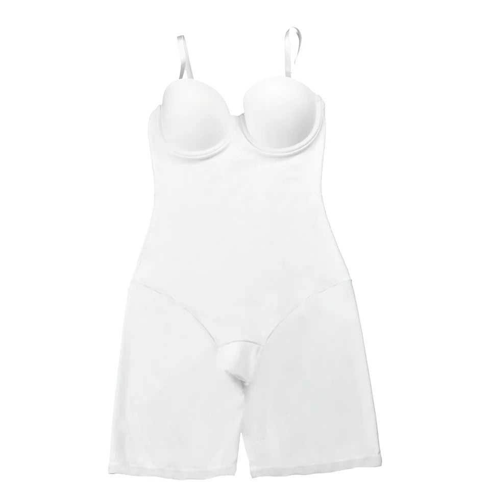 Bodysuit Women Shapewear Body Shaper With Cup Compression Bodies Belly Sheath Waist Trainer Reductive Slimming Underwear - Lena & Miles Exquisite Boutique LLC.