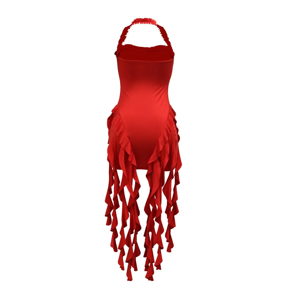 CM.YAYA Women Sleeveless Strapless Halter - Lena & Miles Exquisite Boutique LLC.