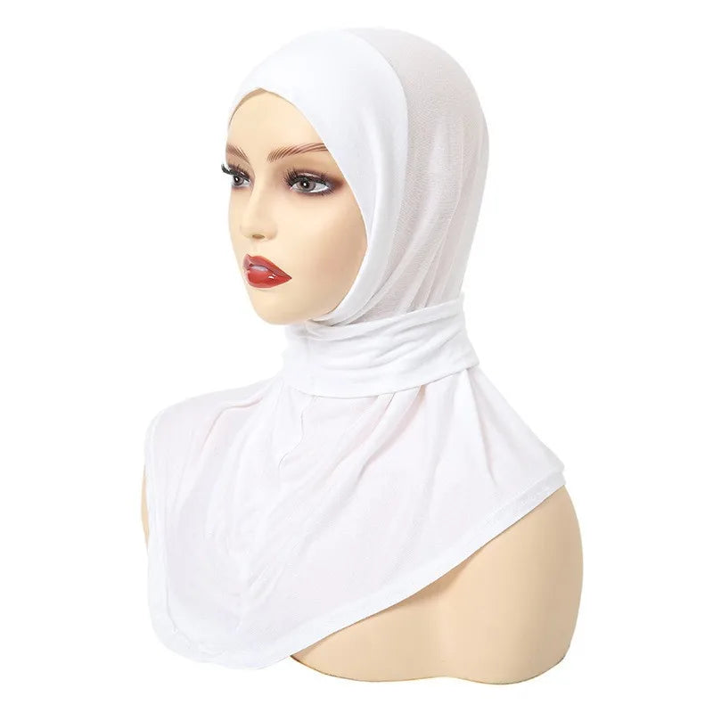 Classical Islam Women Ready To Wear Snap Fastener Hijabs For Woman Full Cover Head Wraps Scarf Turban Caps Turbante Mujer - Lena & Miles Exquisite Boutique LLC.