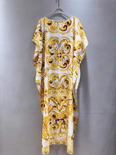 JAMERARY New Summer Holiday Golden Flower - Lena & Miles Exquisite Boutique LLC.